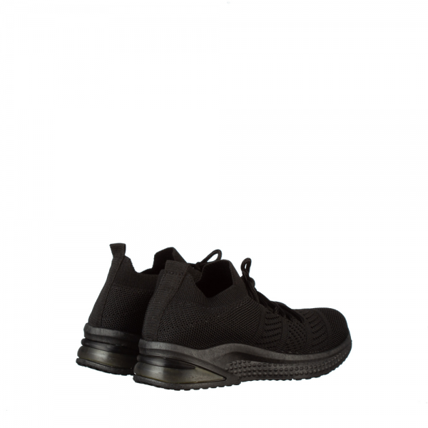 Детски спортни обувки черни от текстилен материал  Kimmy, 4 - Kalapod.bg